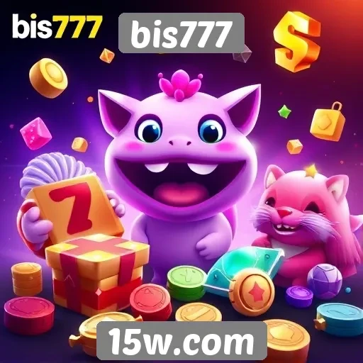 Variedade de jogos disponíveis no bis777